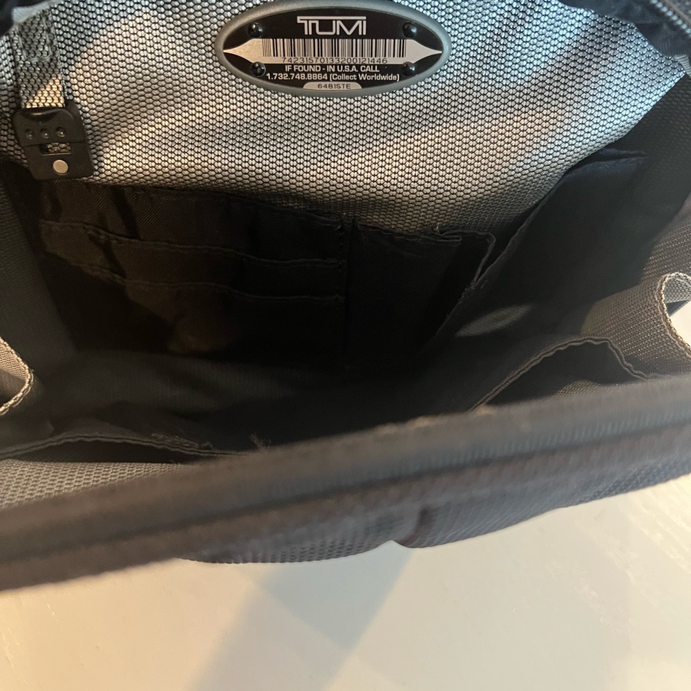 Tumi Black Compact Men's Backpack - image 4